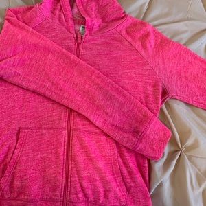 Old Navy Pink Zip-Up Hoodie